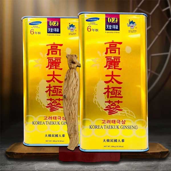 Thiên Sâm Củ Khô Korea Taekuk Ginseng 300g Hàn Quốc