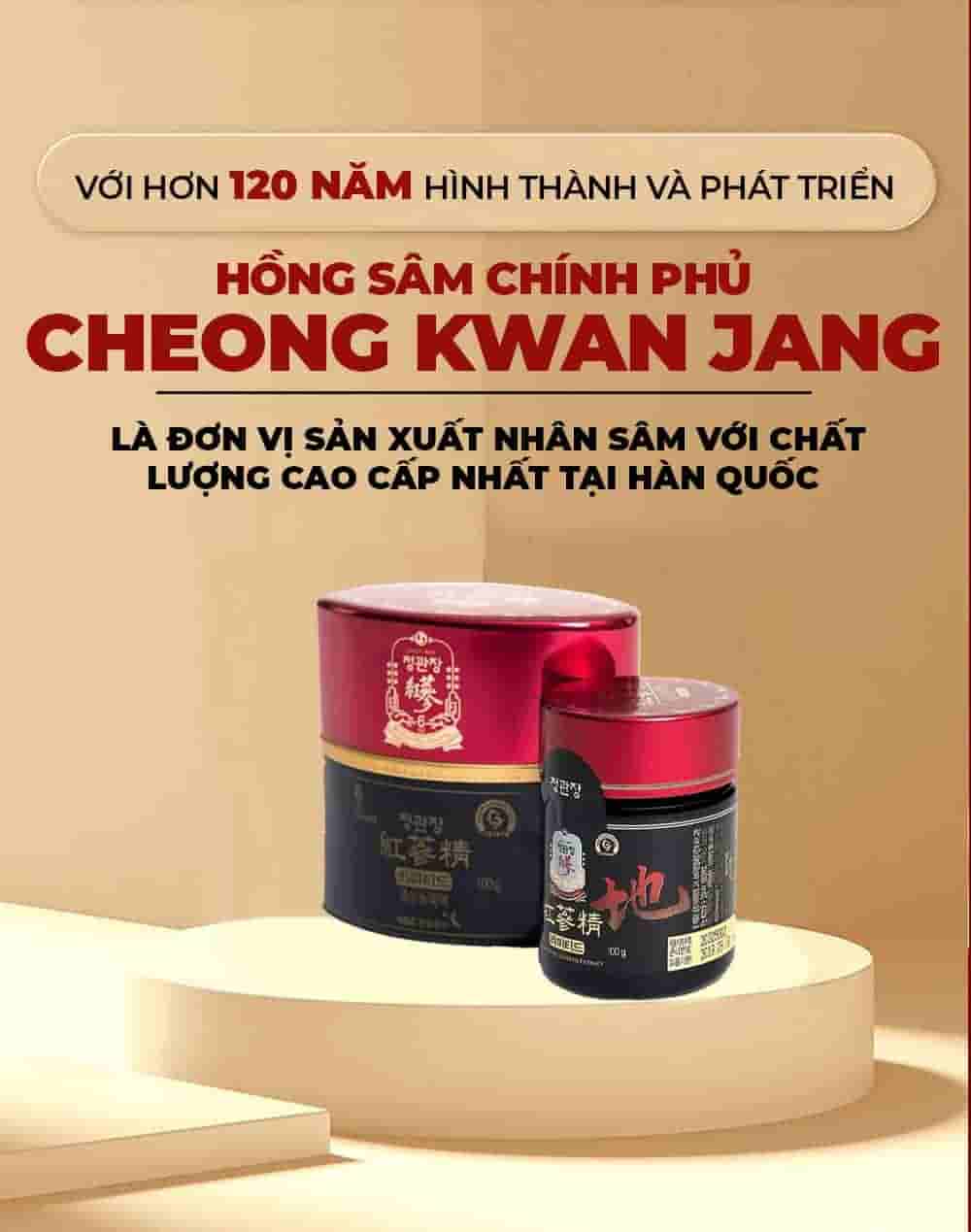 Cao Địa Sâm Chính Phủ KGC Extract Limited Lọ 100g
