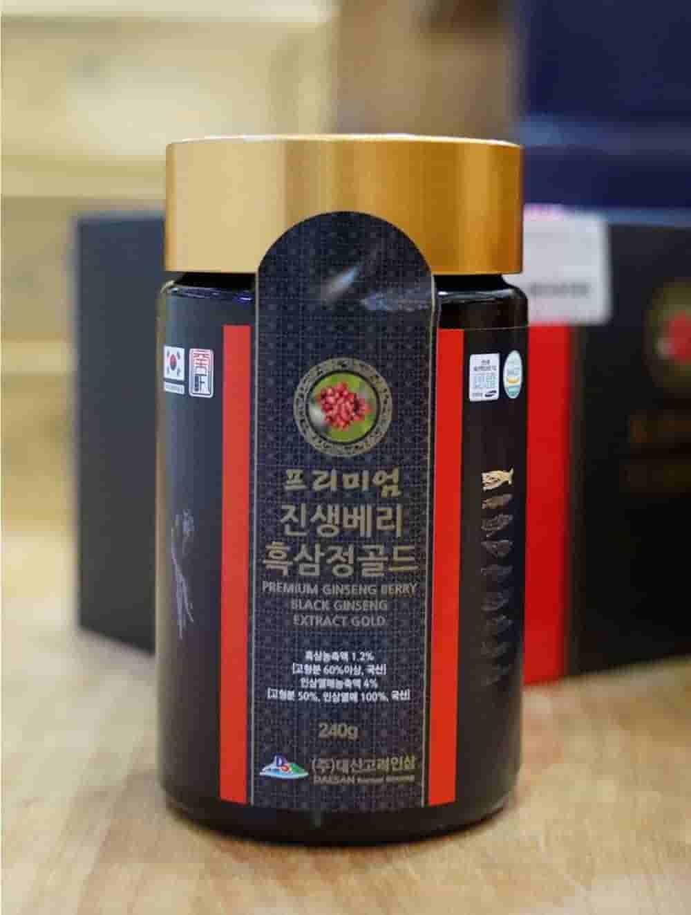 Cao Hắc Sâm Deasan Hàn quốc 6 Năm Tuổi Hộp 2 lọ x 240g