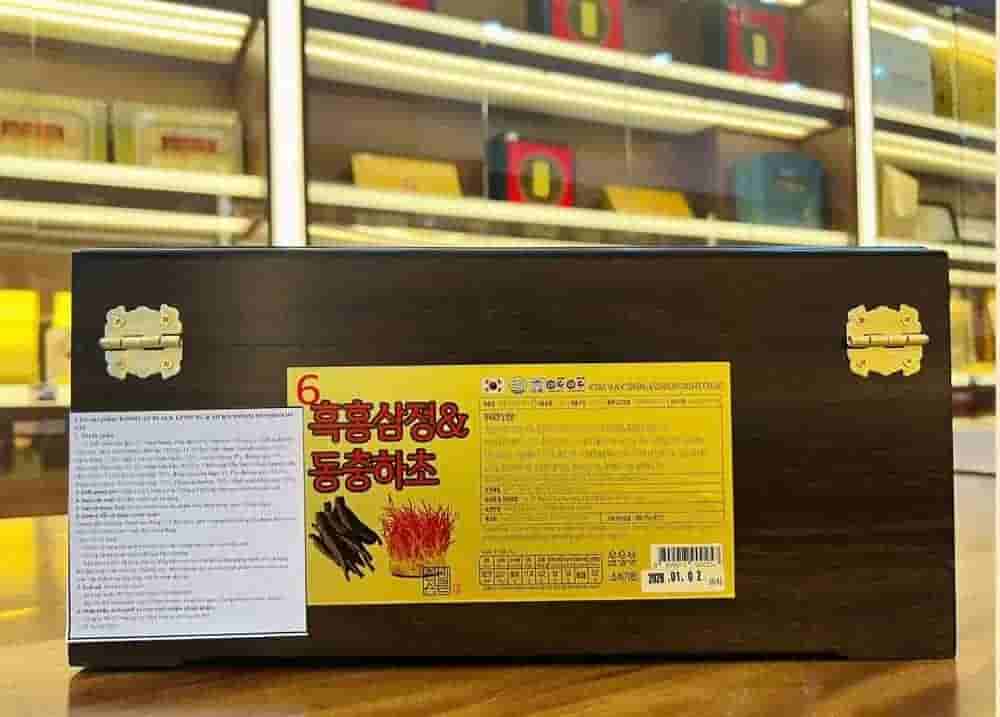 Cao Hắc Sâm Đông Trùng Hũ Đôi IRE Hàn Quốc ( 2 hũ x 500gr)