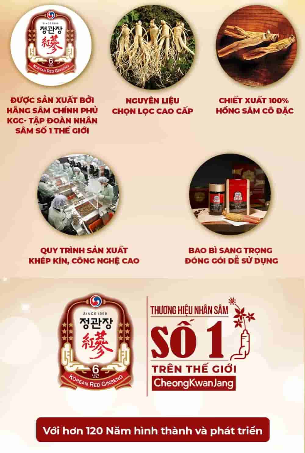 Cao Hồng Sâm Chính Phủ KGC Global Extract Lọ 240g