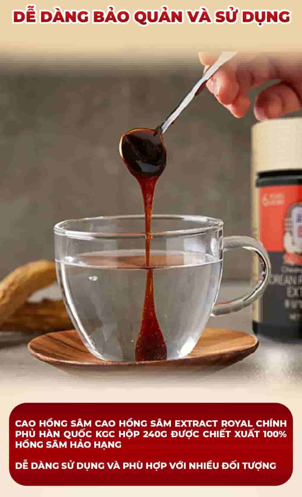 Cao Hồng Sâm Chính Phủ KGC Global Extract Lọ 240g