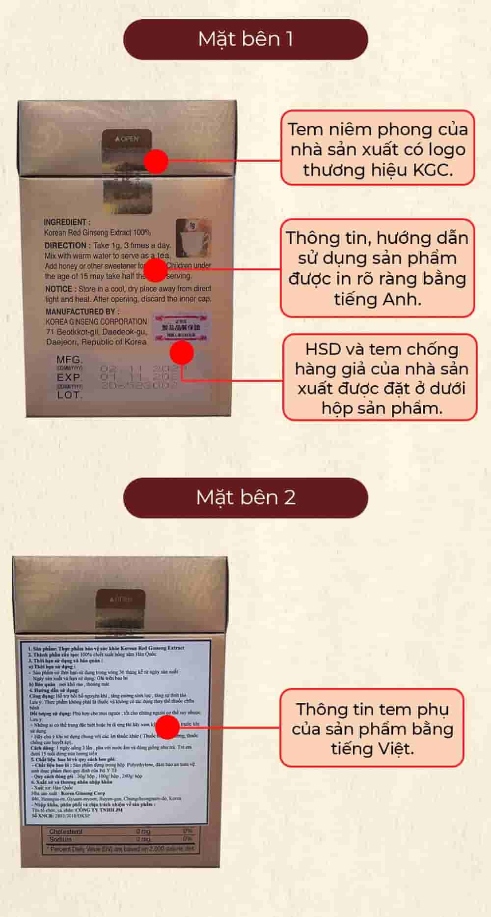 Cao Hồng Sâm Chính Phủ KGC Global Extract Lọ 240g