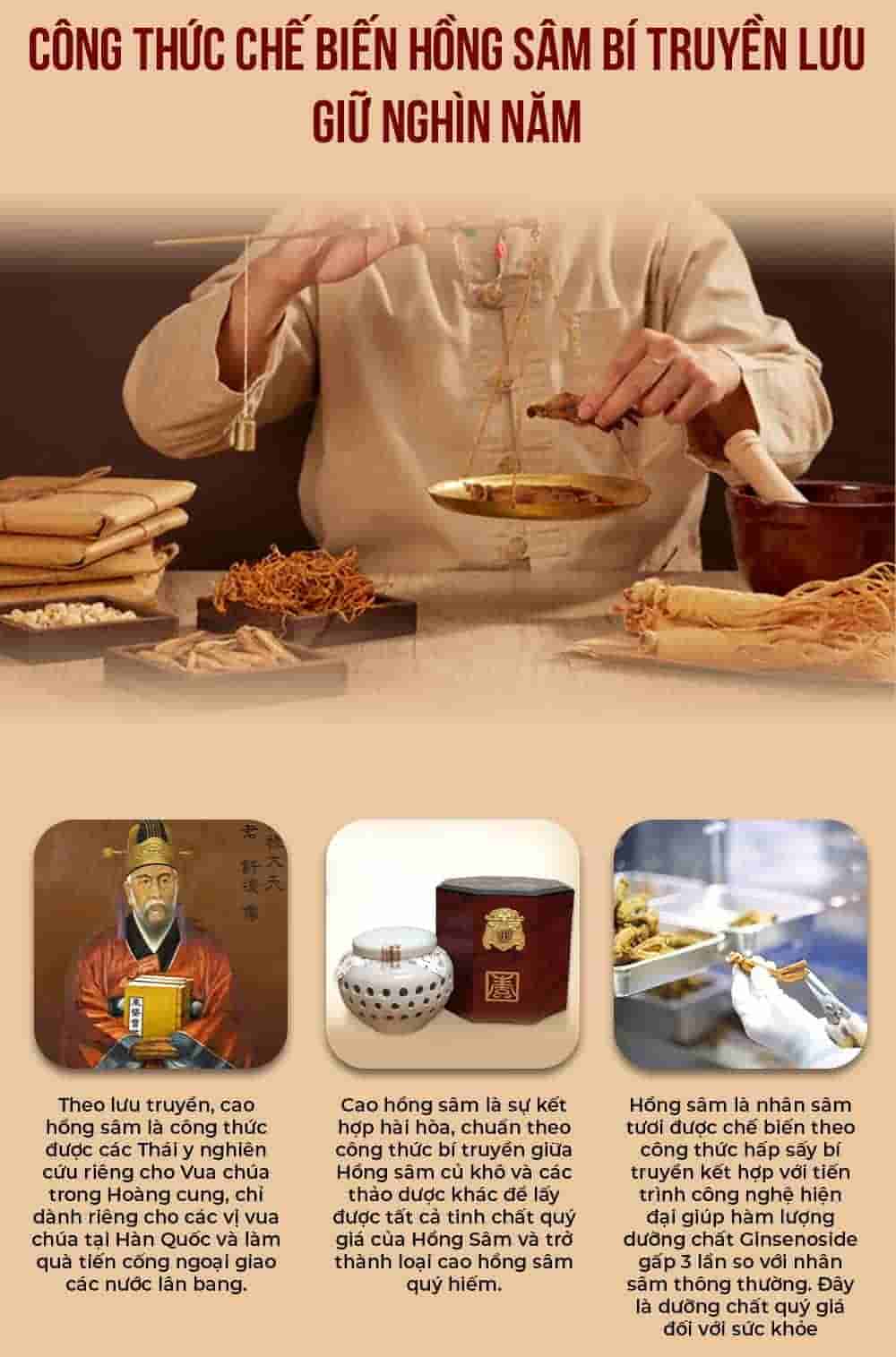 Cao Hồng Sâm Hoàng Hậu Bio Hàn Quốc Đặc Biệt Hũ 500g