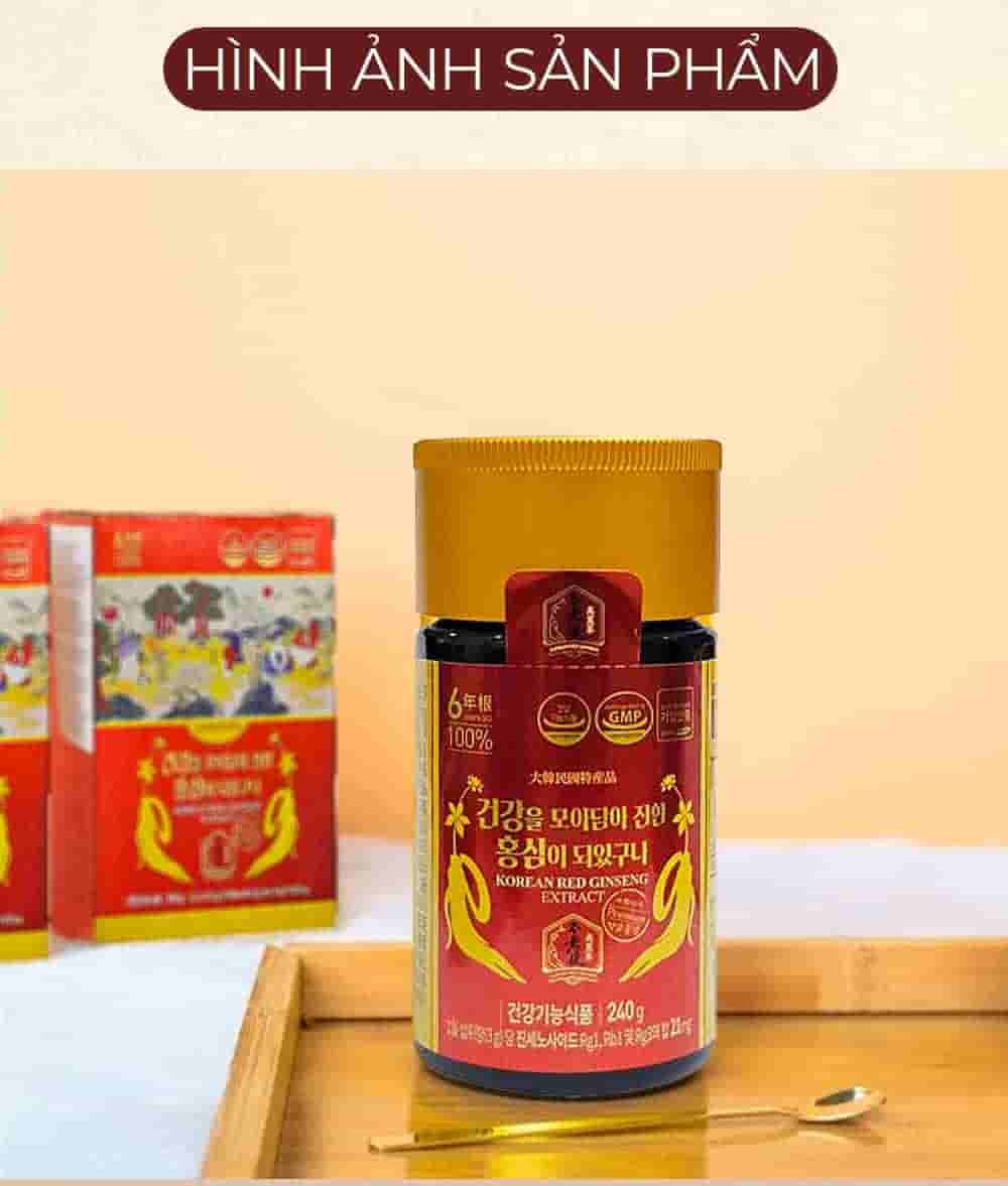 Cao Hồng Sâm Nguyên Chất Daedong Goryeo Gold Hộp 240g