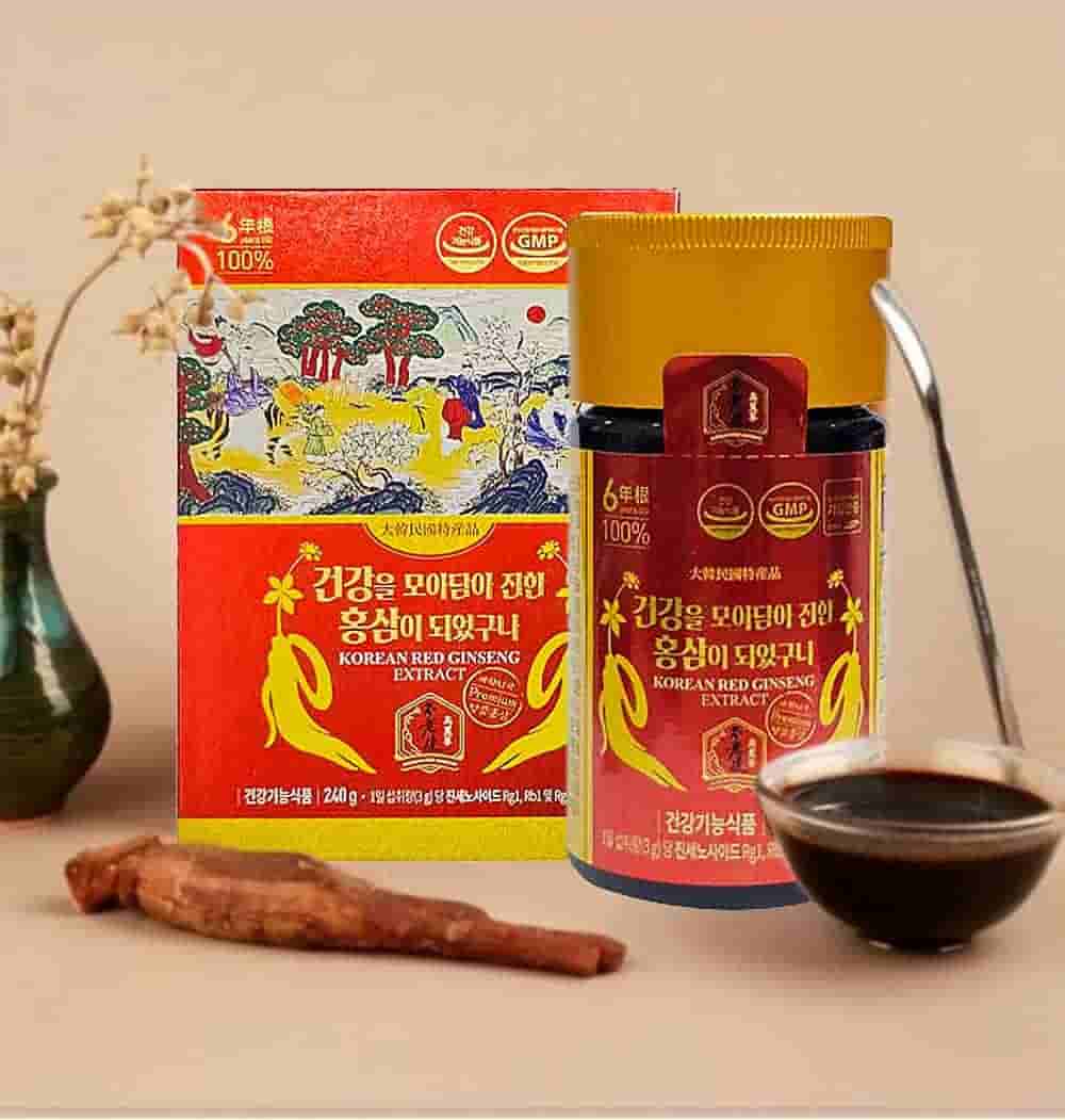 Cao Hồng Sâm Nguyên Chất Daedong Goryeo Gold Hộp 240g