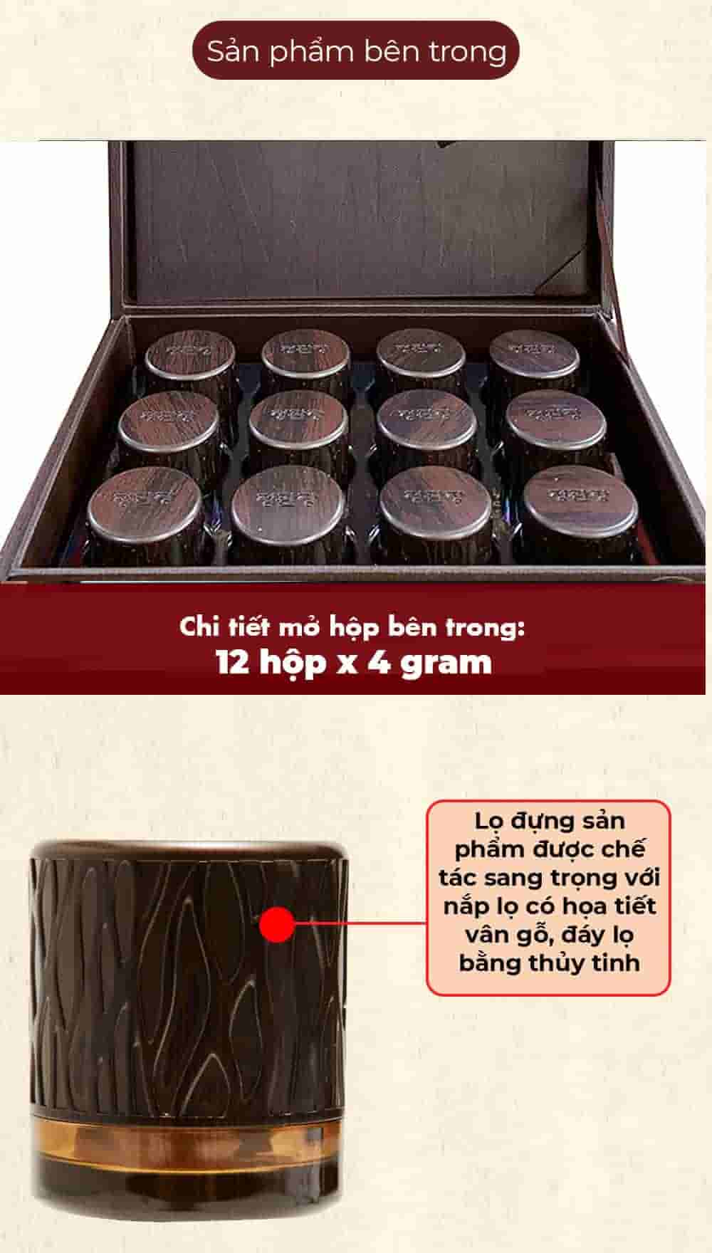 Hồng Sâm Linh Đan Chính Phủ KGC Cao Cấp Hộp 12 Viên