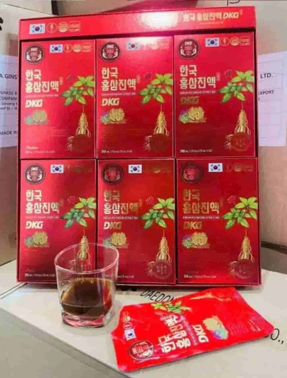 Nước Hồng Sâm Daedong Hàn Quốc DKG Hộp 30 gói x 70ml