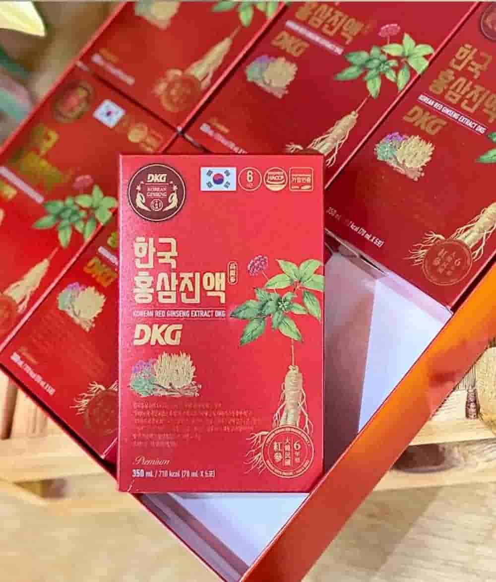 Nước Hồng Sâm Daedong Hàn Quốc DKG Hộp 30 gói x 70ml