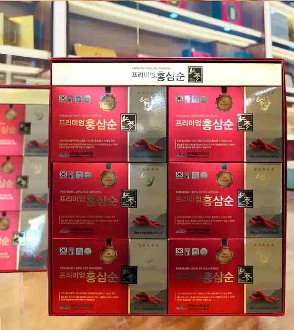 Nước Hồng Sâm Không Đường Deasan Hàn Quốc Hộp 30 Gói x 70ml