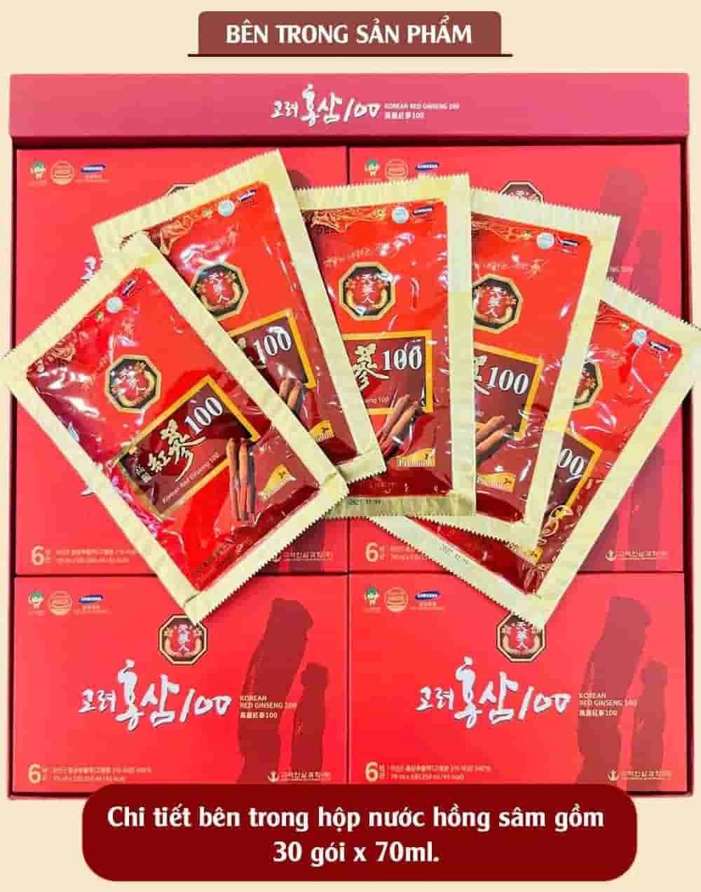 Nước Hồng Sâm Nguyên Chất 100% Bio Apgold