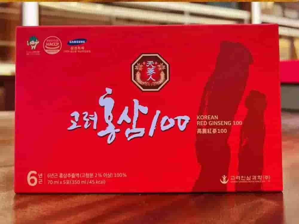 Nước Hồng Sâm Nguyên Chất 100% Bio Apgold