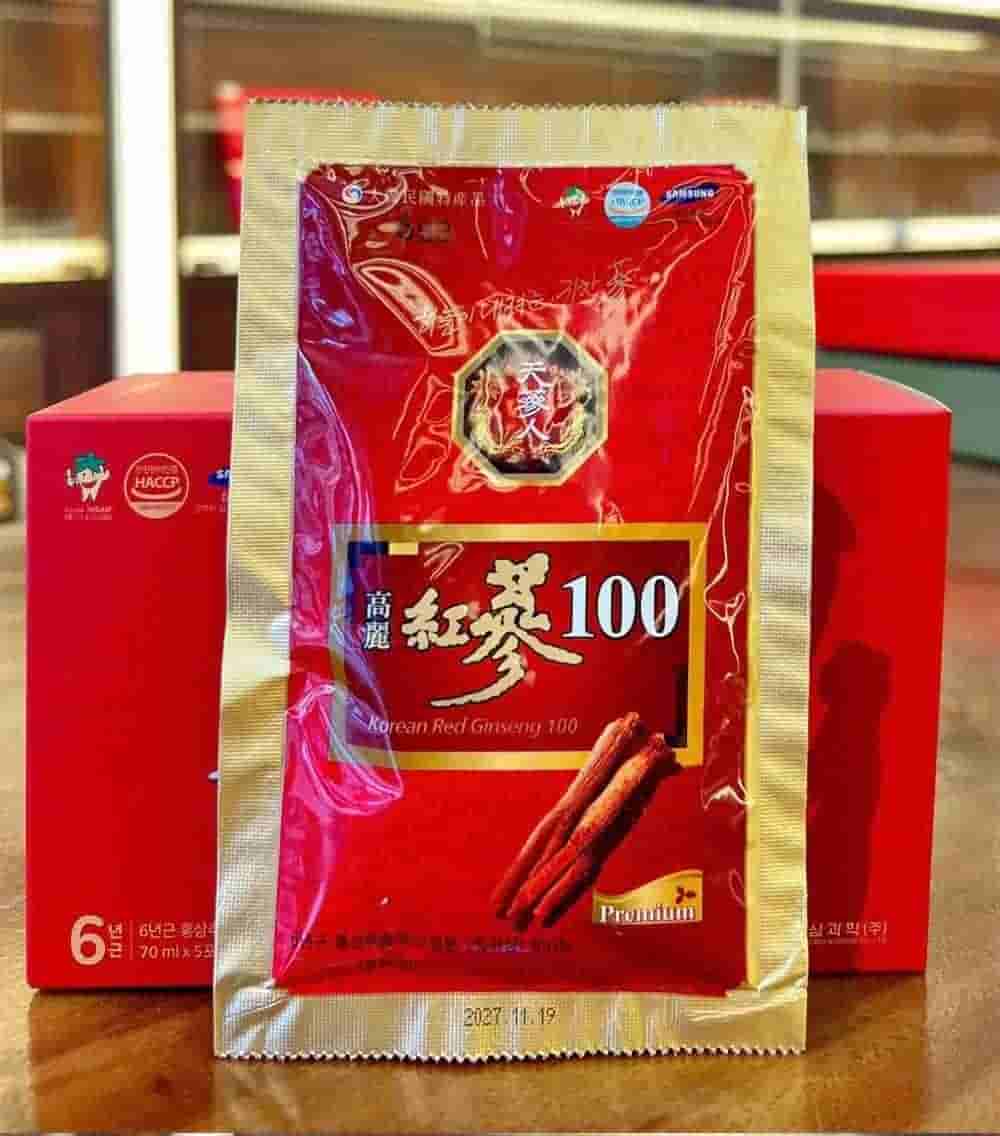 Nước Hồng Sâm Nguyên Chất 100% Bio Apgold