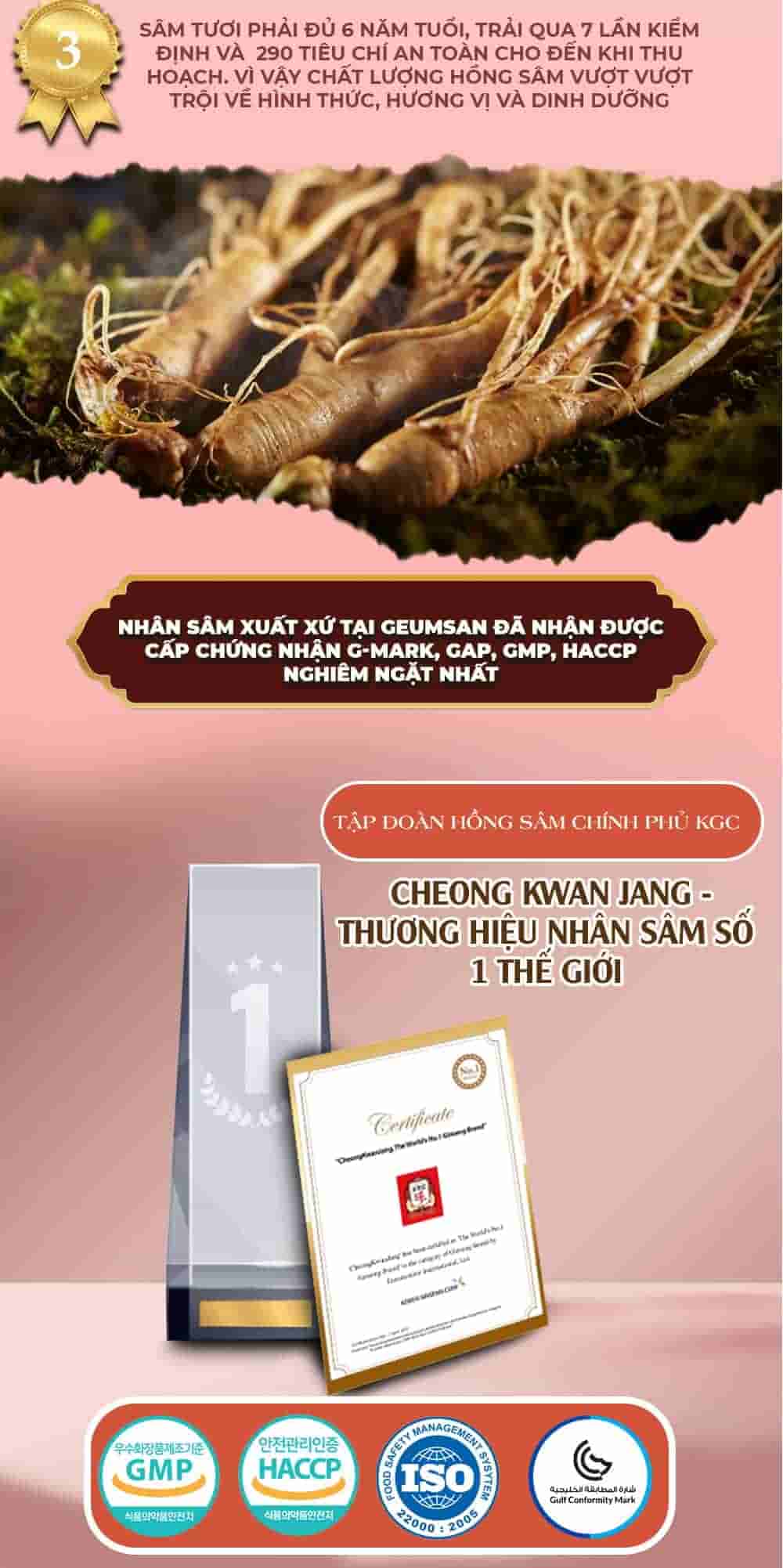 Nước Hồng Sâm Trẻ Em Chính Phủ KGC Cho Bé 8-10 Tuổi 30 Gói