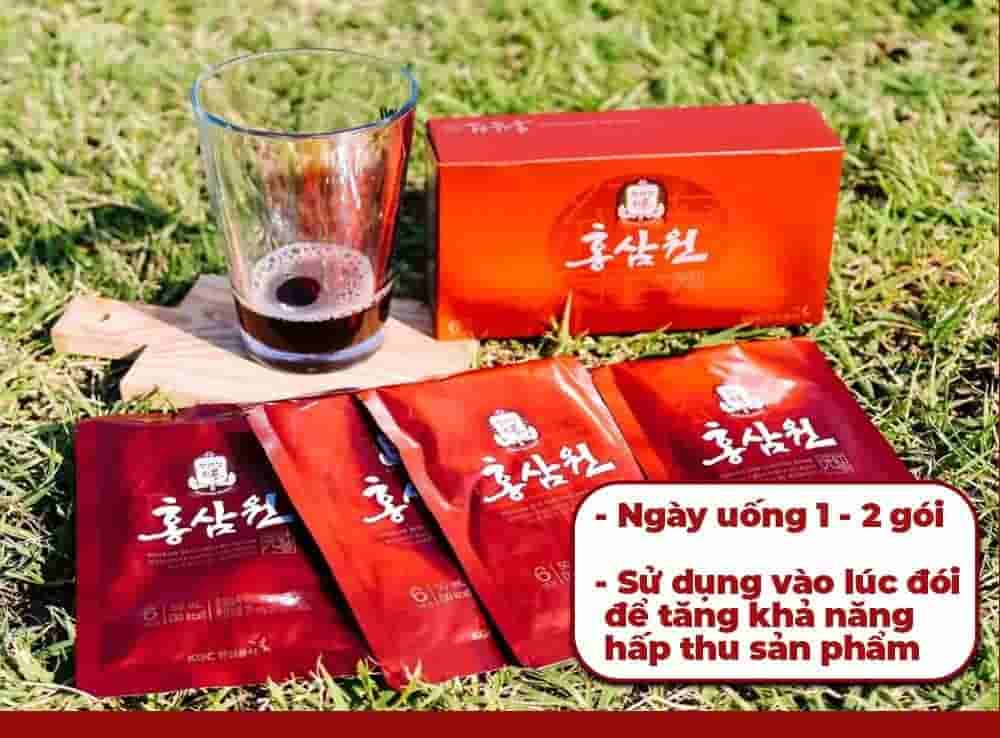 Nước Hồng Sâm Won Chính Phủ KGC Hàn Quốc Hộp 30 Gói x 70ml