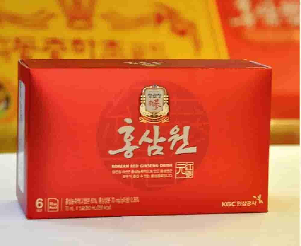 Nước Hồng Sâm Won Chính Phủ KGC Hàn Quốc Hộp 30 Gói x 70ml