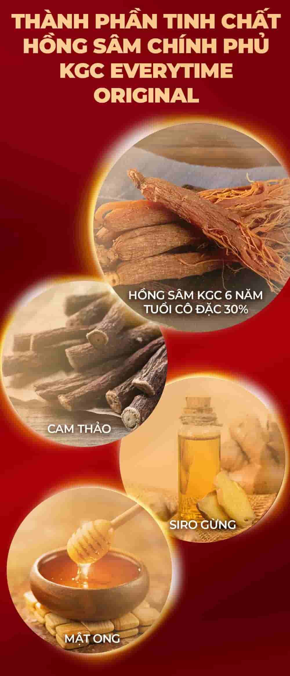 Tinh Chất Hồng Sâm Chính Phủ Cao Cấp KGC Everytime Balance Cao Cấp