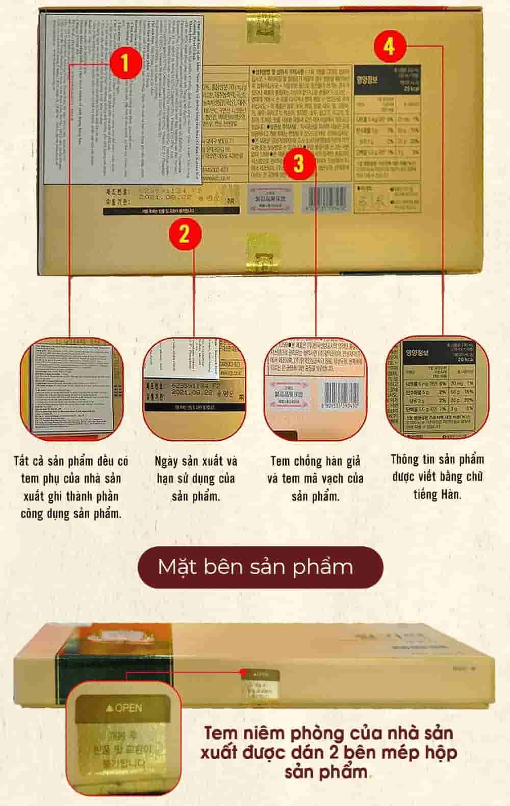 Tinh Chất Hồng Sâm Chính Phủ KGC Vital Tonic Hộp 10 Ống