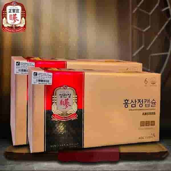 Viên Hồng Sâm Chính Phủ KGC Extract Capsule Hộp 300 Viên NS750