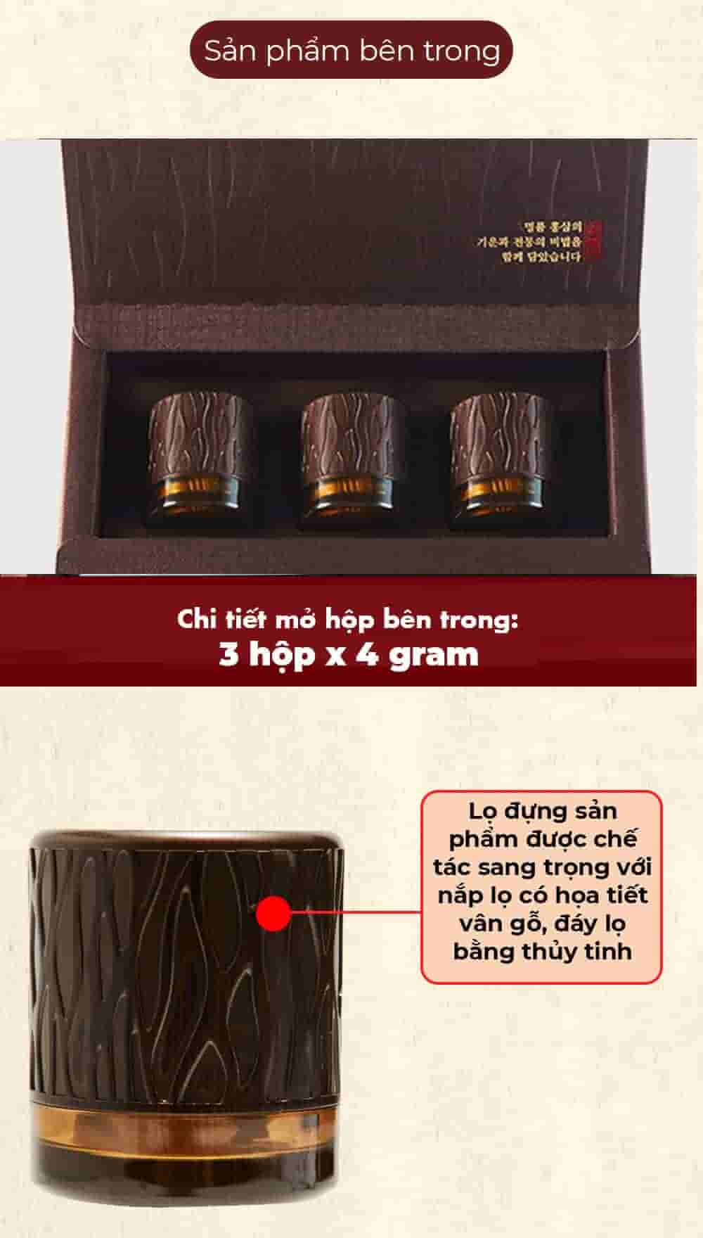 Viên Hồng Sâm Linh Đan – KGC Cheong Kwan Jang Hwangjindan 4g hộp 3 viên